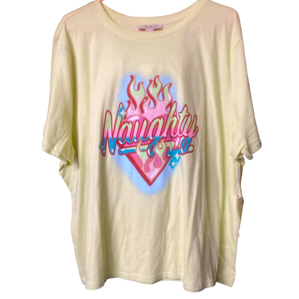 Forever 21 Size 3X ‘Naughty’ shirt